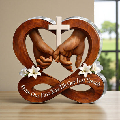 From Our First Kiss Till Our Last Breath - Acrylic Plaque