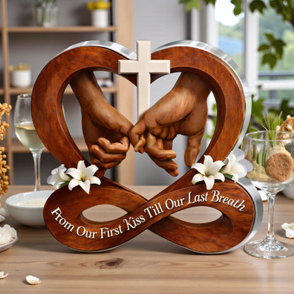 From Our First Kiss Till Our Last Breath - Acrylic Plaque