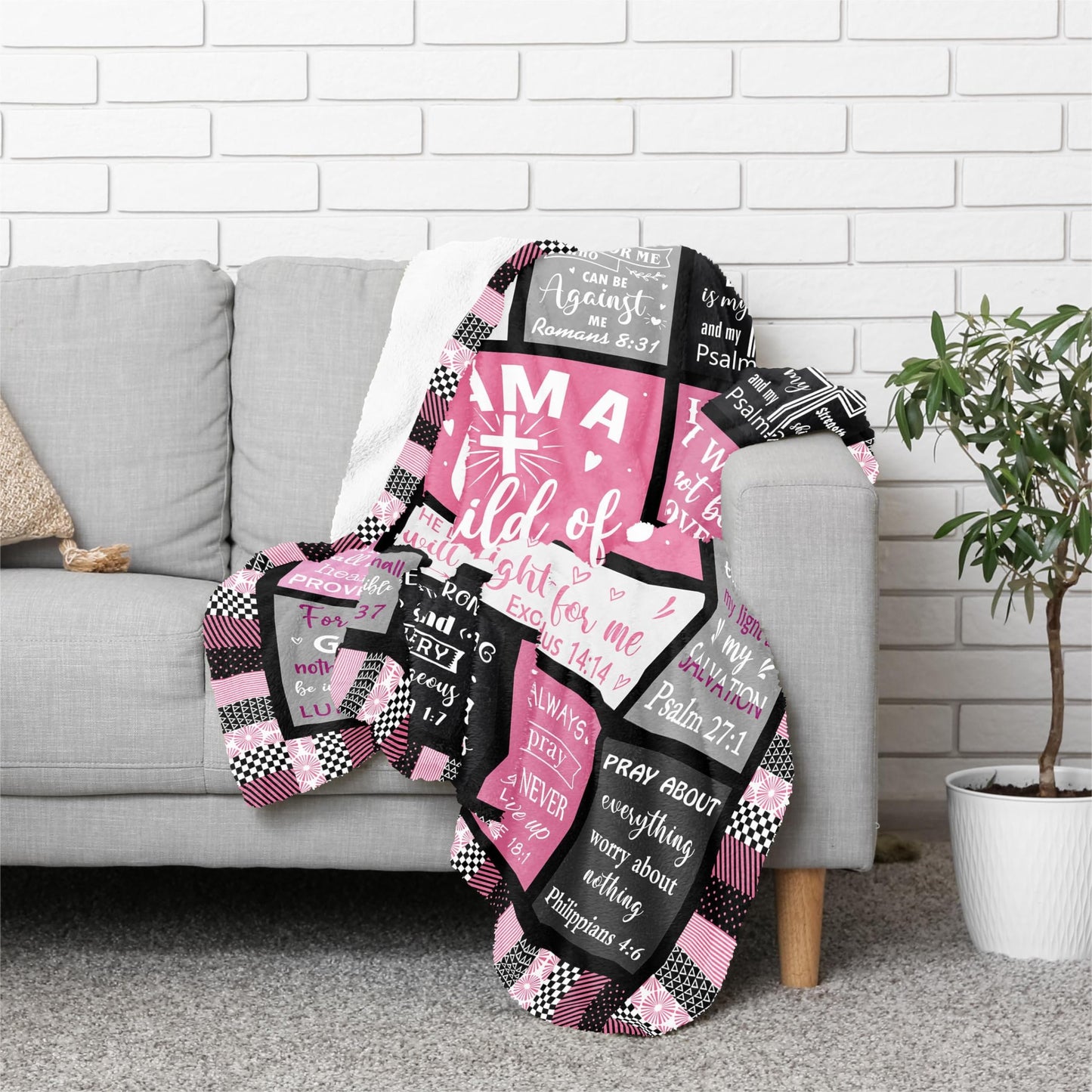 I Am A Child of God - Sherpa Blanket