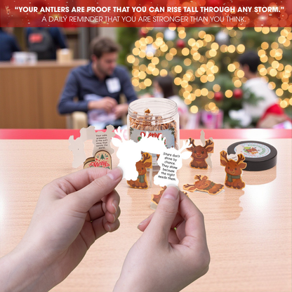 Positive Reindeer Jar