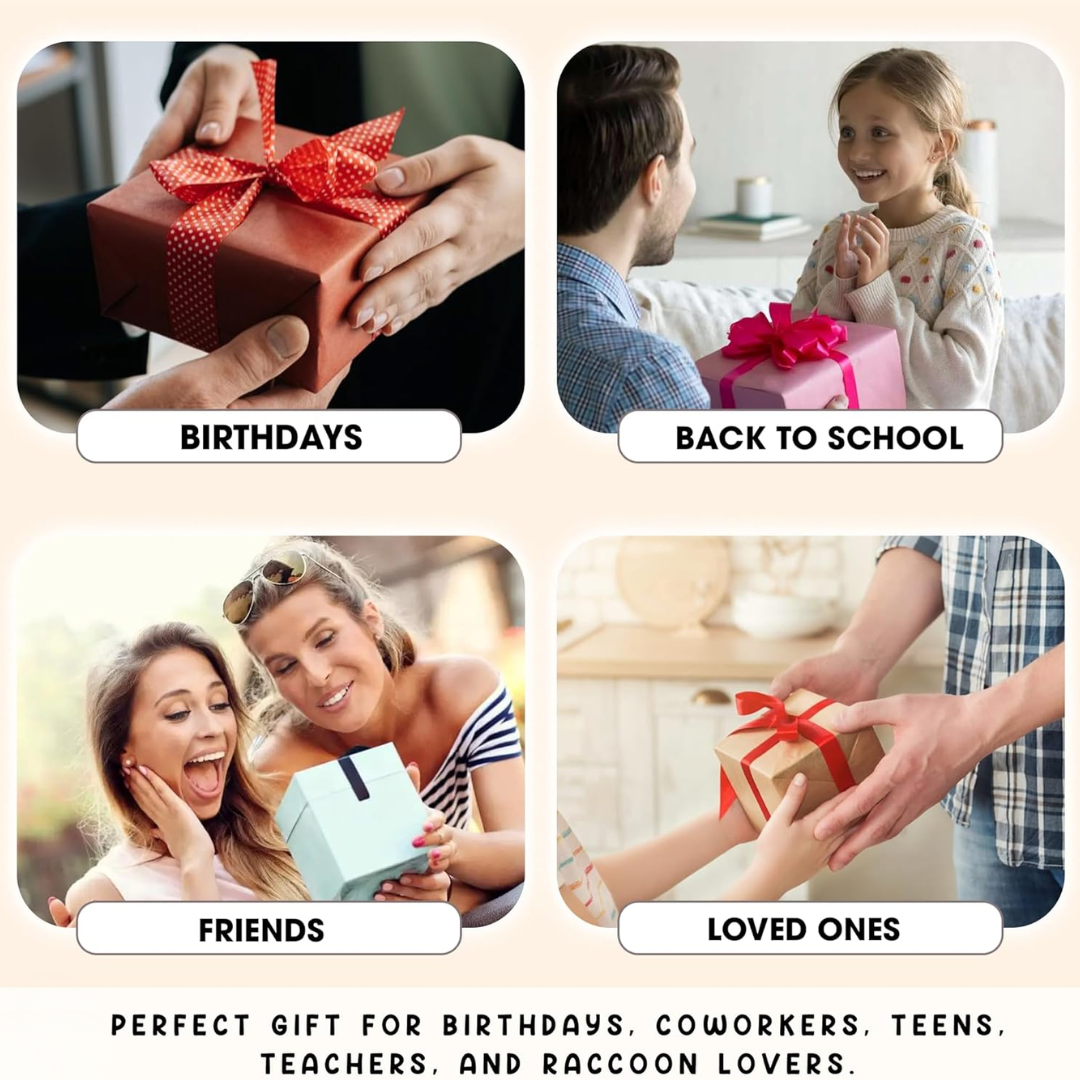 Positive Raccoon Jar