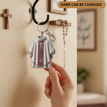 Blessed Messenger - Personalized Keychain