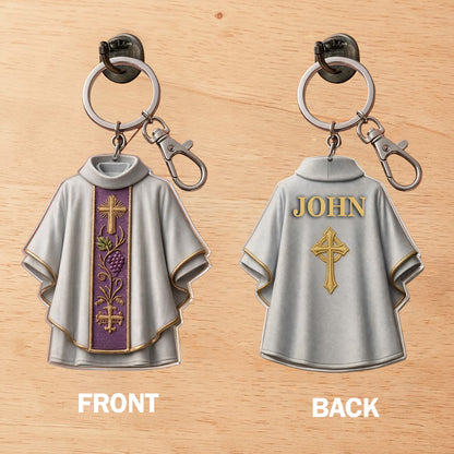 Blessed Messenger - Personalized Keychain