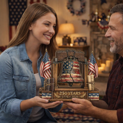 250 Years Of Freedom - Wooden Block