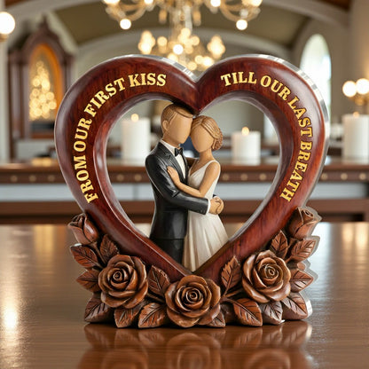 From Our First Kiss Till Our Last Breath - Acrylic Plaque