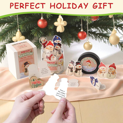 Positive Snowman Jar