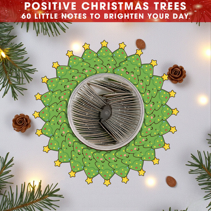 Positive Christmas Tree Jar