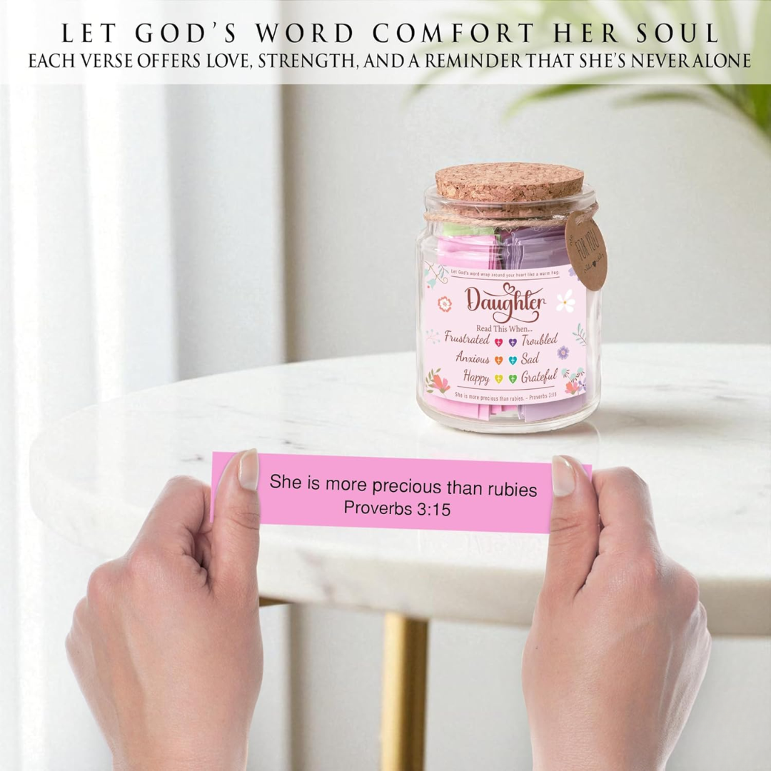 Bible Verse Jar for Daughter