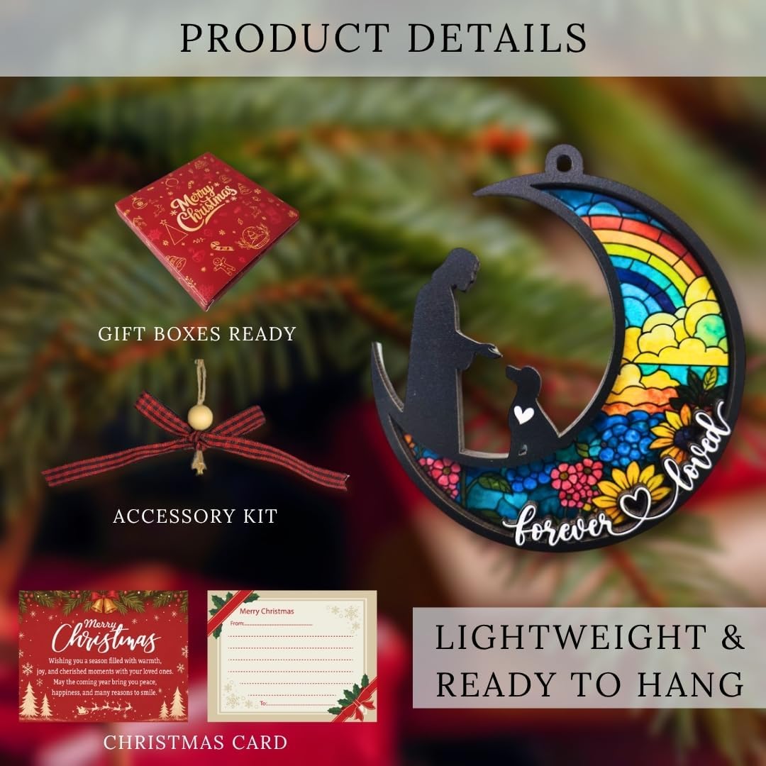 Forever Loved" Pet Memorial Ornament