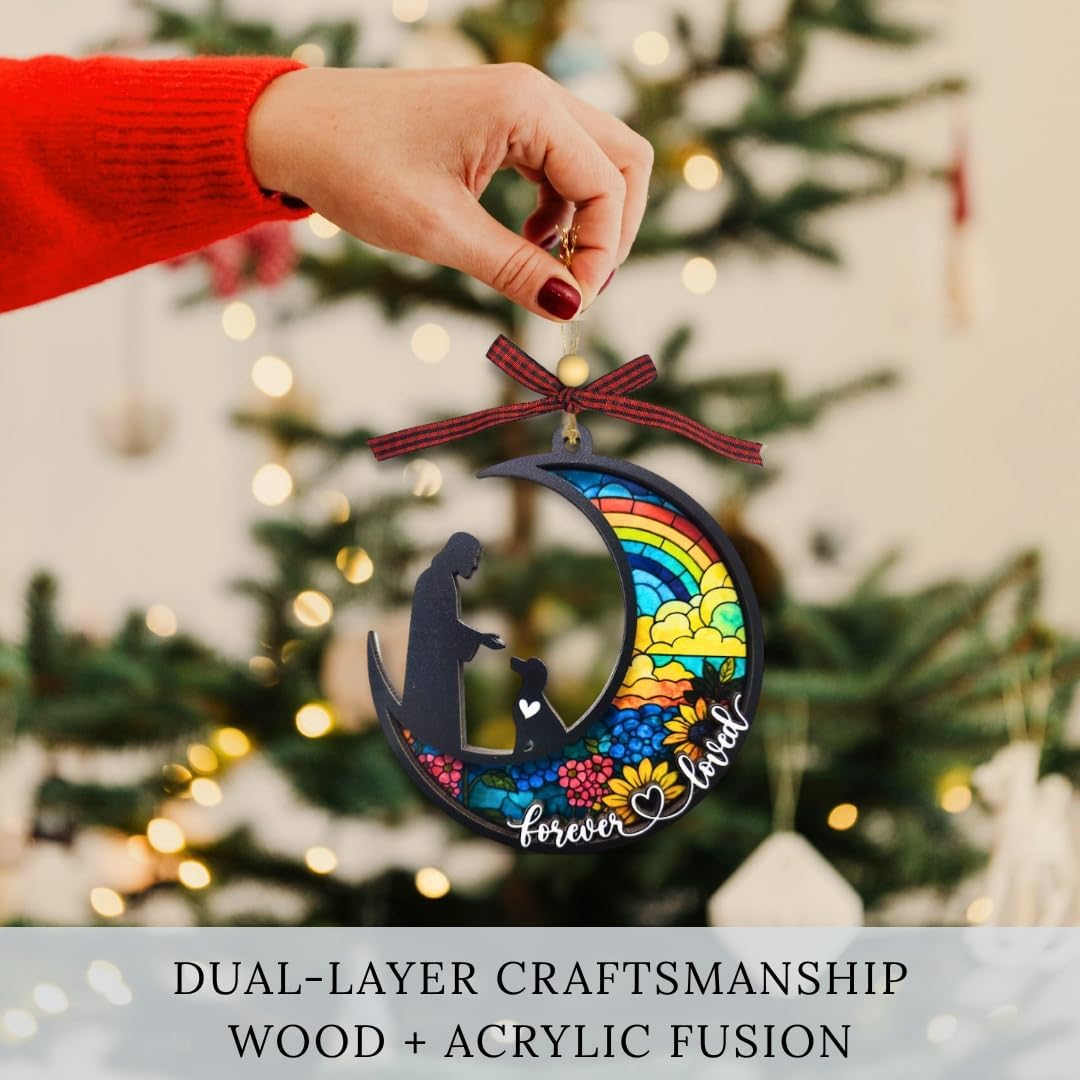 Forever Loved" Pet Memorial Ornament