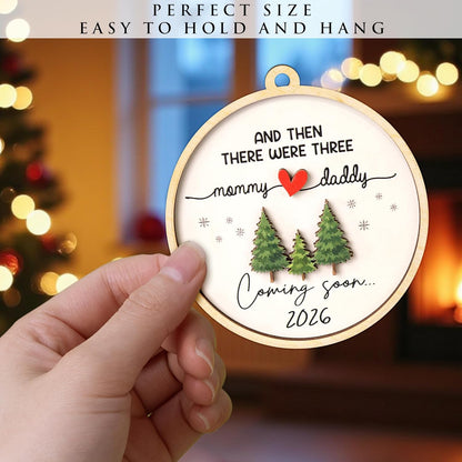 Expecting Baby Ornament 2026, Pregnancy Announcement for Husband Grandparents Family Aunt, Gifts for Expecting Parents Expecting Parents to Be Unique Gifts 2026