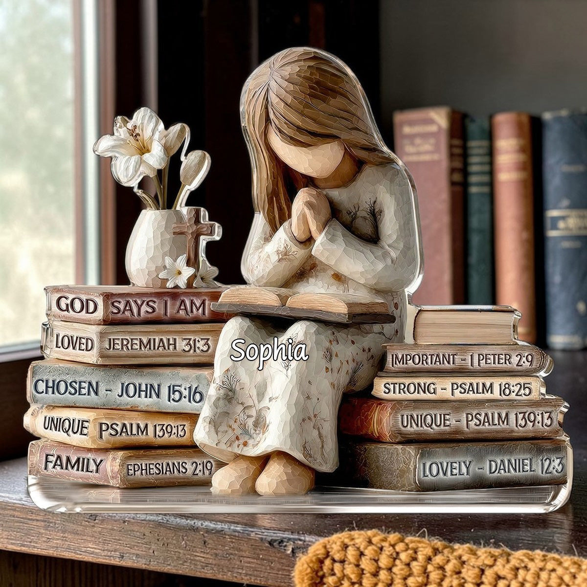 God Says I Am - Personalized  Acrylic Plaque