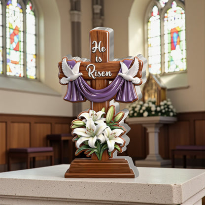 He is Risen - Personalized Acrylic Plaque