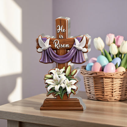 He is Risen - Personalized Acrylic Plaque