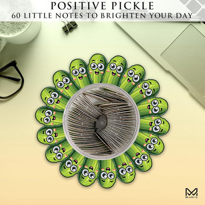 Emotional Supports Pickle Jar, 60 Affirmation Cards for Women, Positive Pickle Gifts, for Women, White Elephant Gifts, Teen Girl Gifts Trendy Stuff, Stocking Stuffers for Teen Girls
