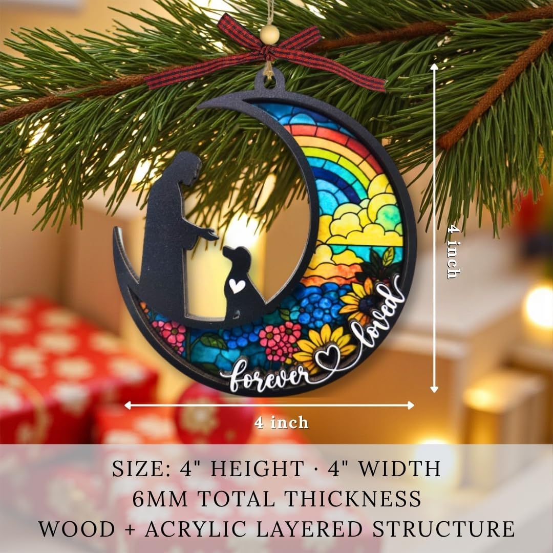 Forever Loved" Pet Memorial Ornament