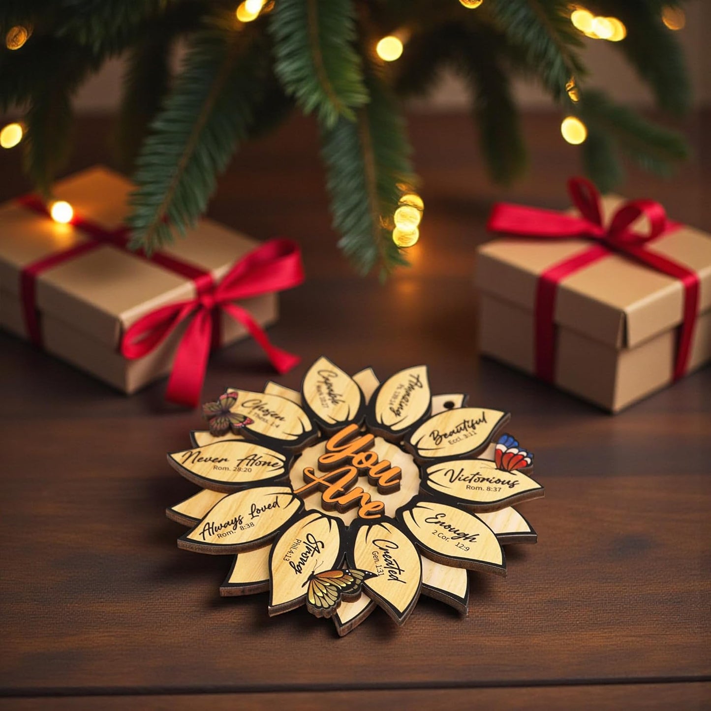 God Says You are Christian Christmas Ornament