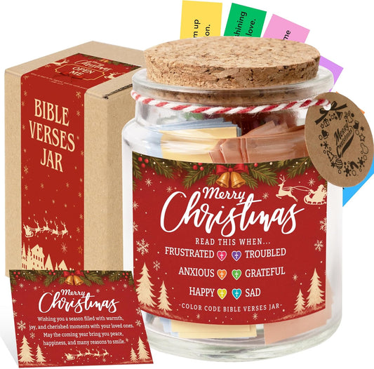 Christmas Bible Verse Jar