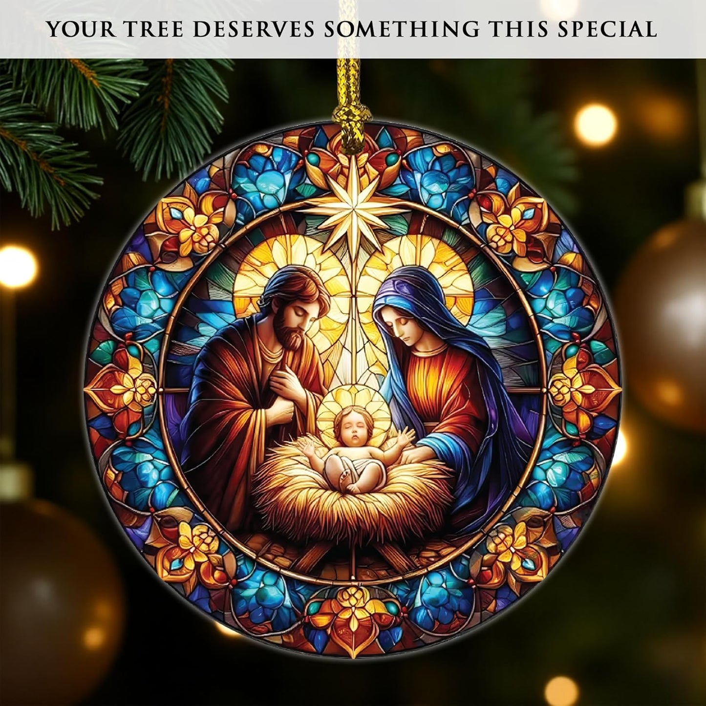 Blessed Nativity Ornament