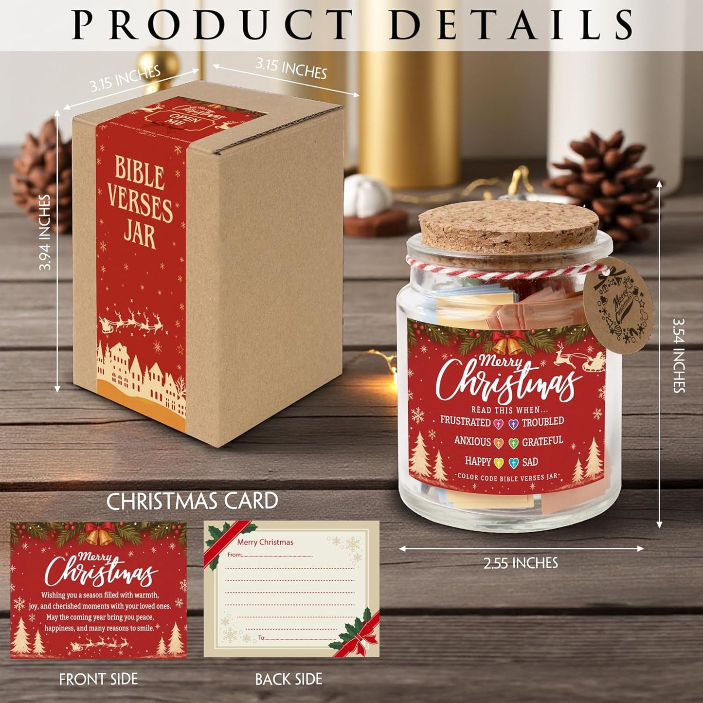 Christmas Bible Verse Jar