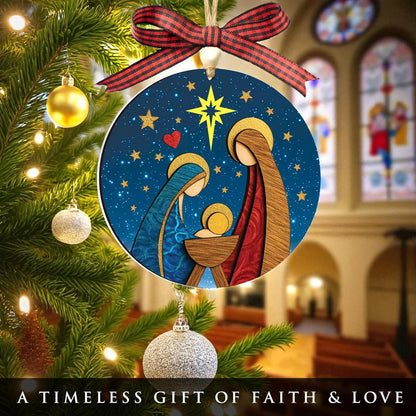 Divine Nativity Ornament