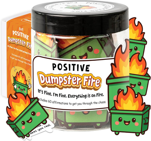 Positive  Dumpster Fire Jar