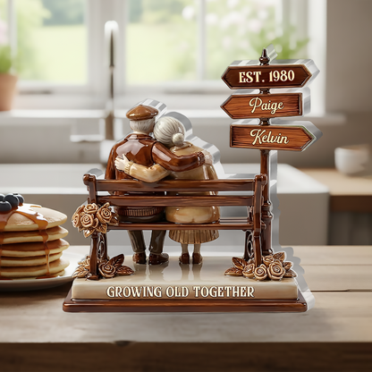 Growing Old Together - Personalized Acrylic Plaque