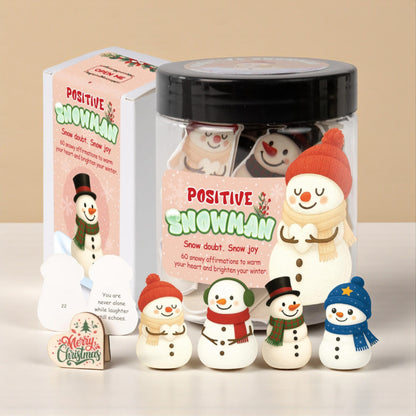 Positive Snowman Jar