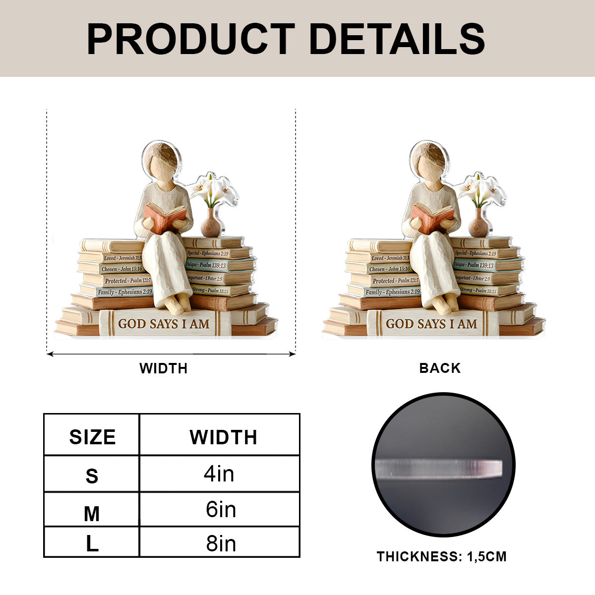 She Is Mom - Personalized  Acrylic Plaque