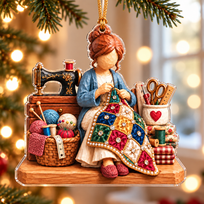 Threads of Faith – Quilting & Sewing Christmas Ornament