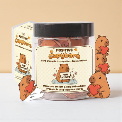 Positive Capybara Jar