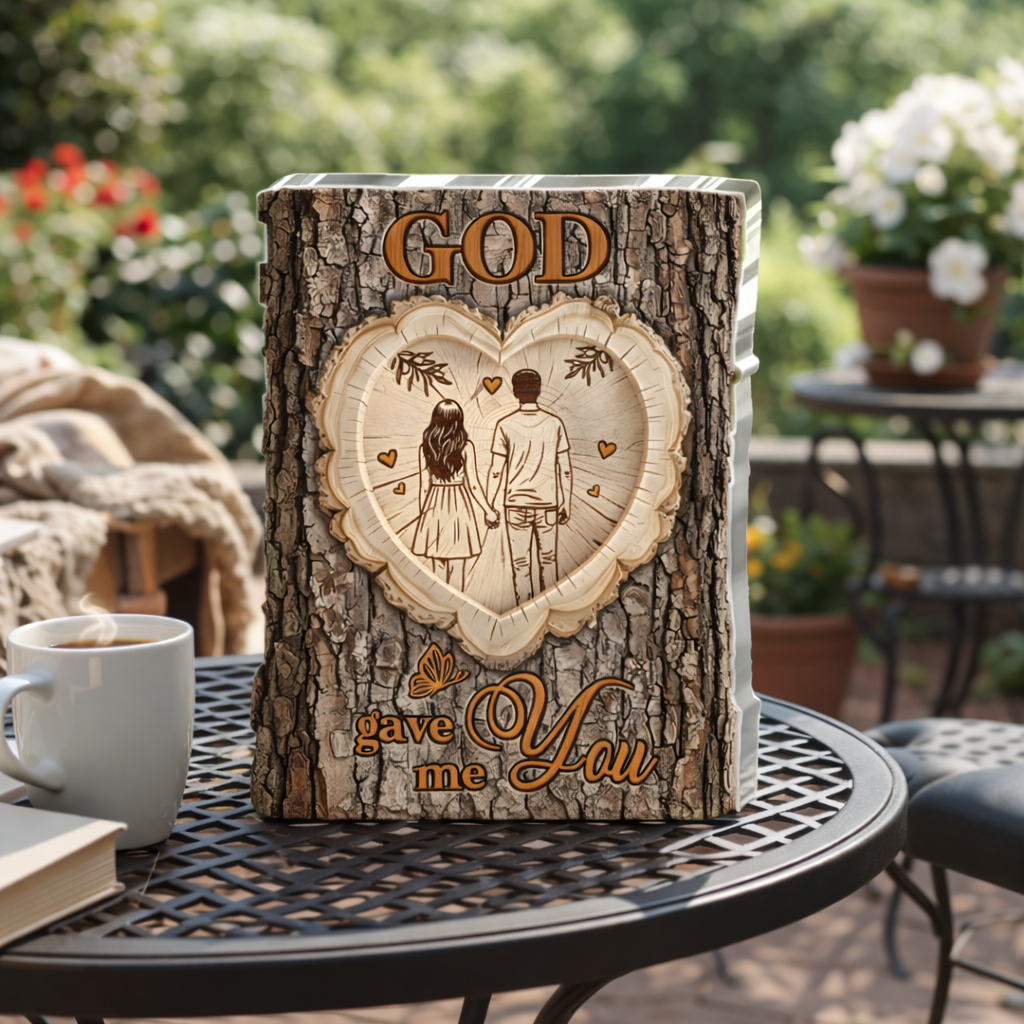 God Gave Me You - Acrylic Plaque