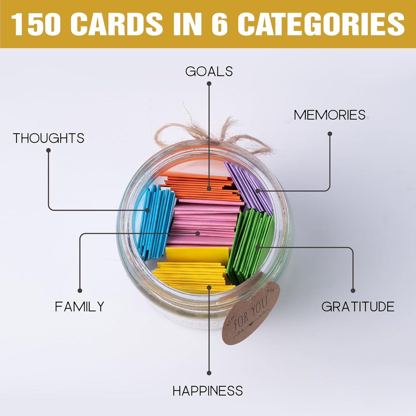 Conversation Cards for Kids in Jar