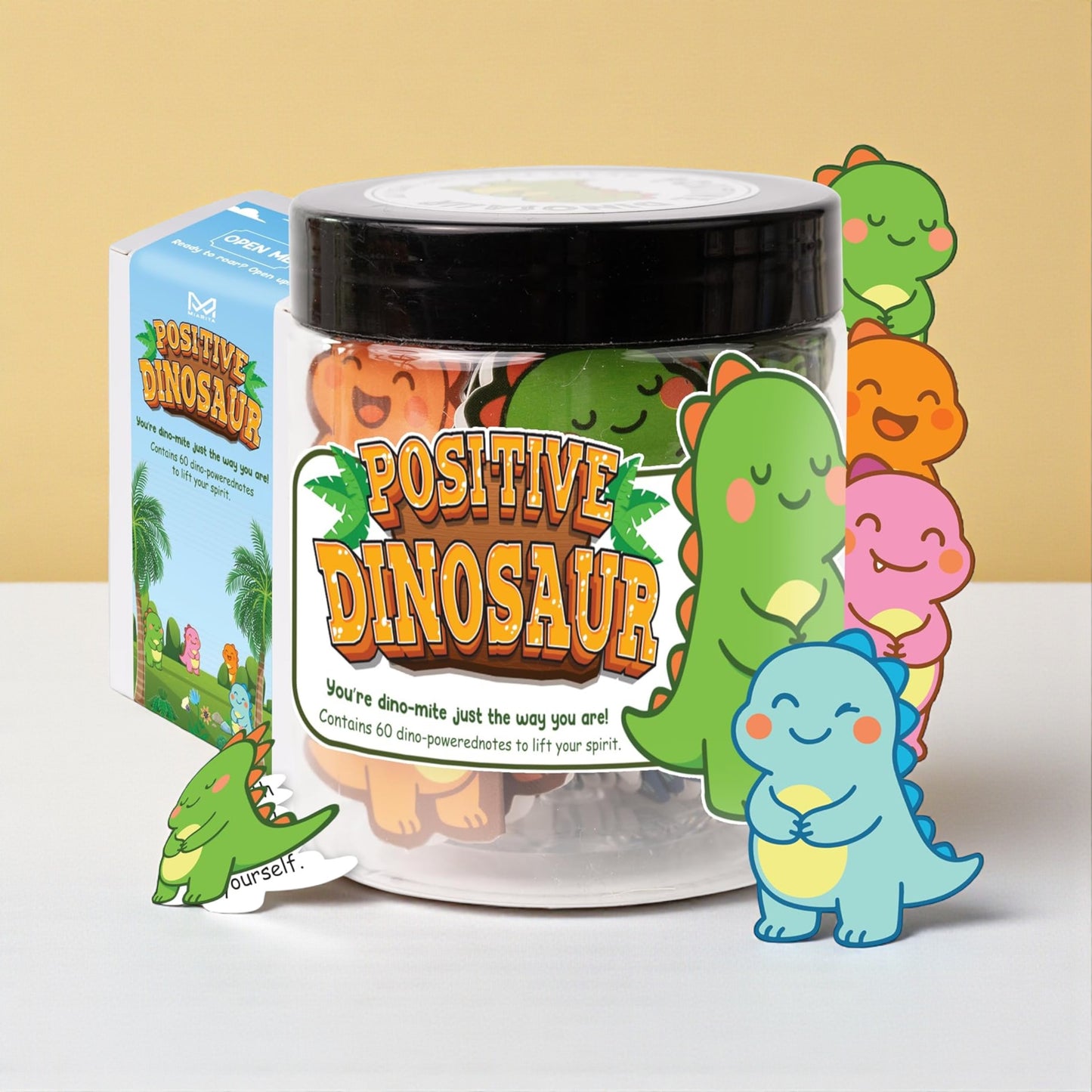 Positive Dinosaur Jar
