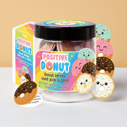 Positive Donuts Jar