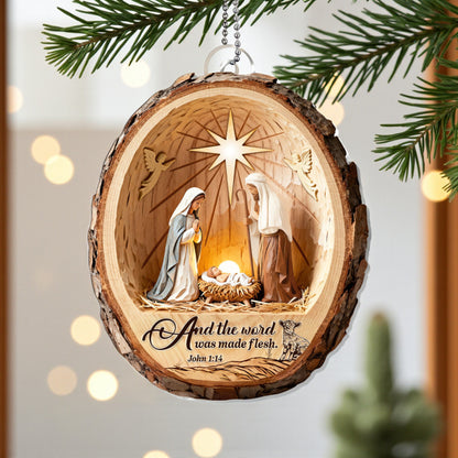 Emmanuel God With Us Ornament