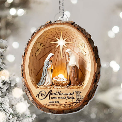 Emmanuel God With Us Ornament