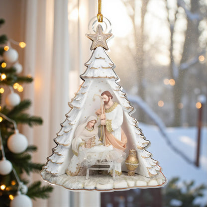 For Unto Us A Child Is Born Ornament