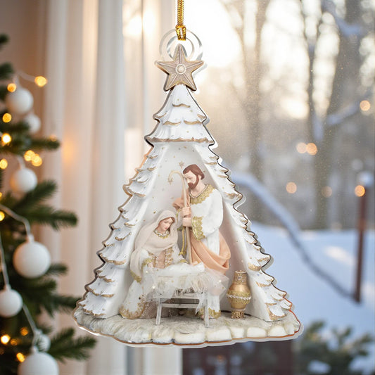 For Unto Us A Child Is Born Ornament