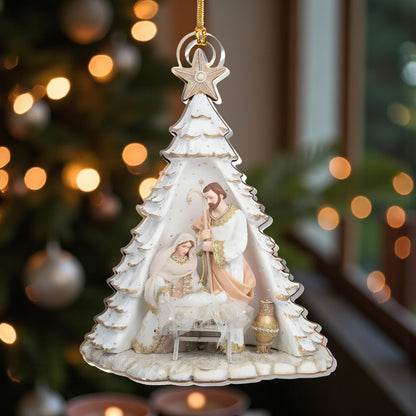 For Unto Us A Child Is Born Ornament