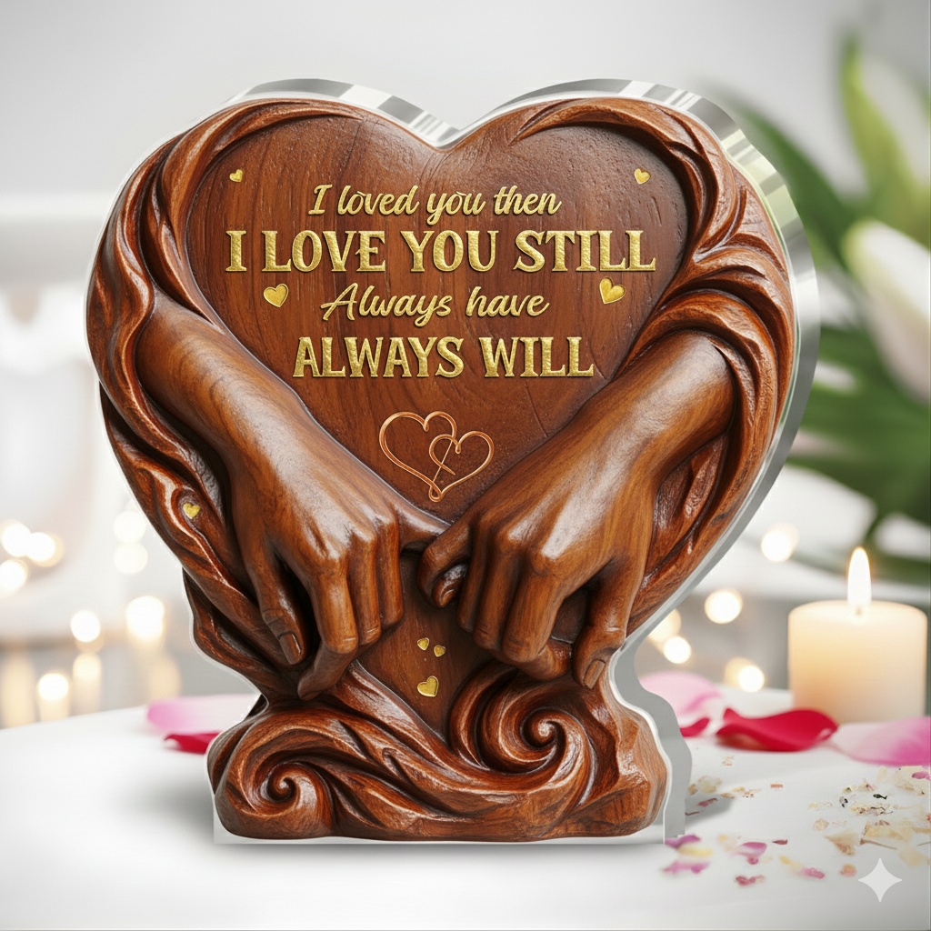 I Loved You Then I Love You Still Always Have Always Will - Acrylic Plaque