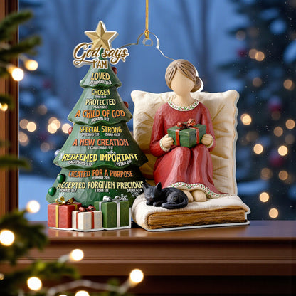 God Says I Am Ornament