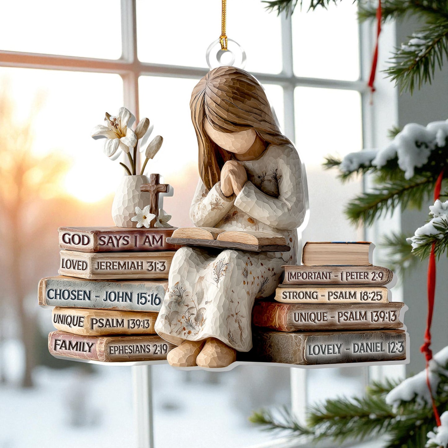 God Says I Am Ornament