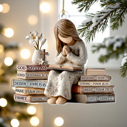 God Says I Am Ornament