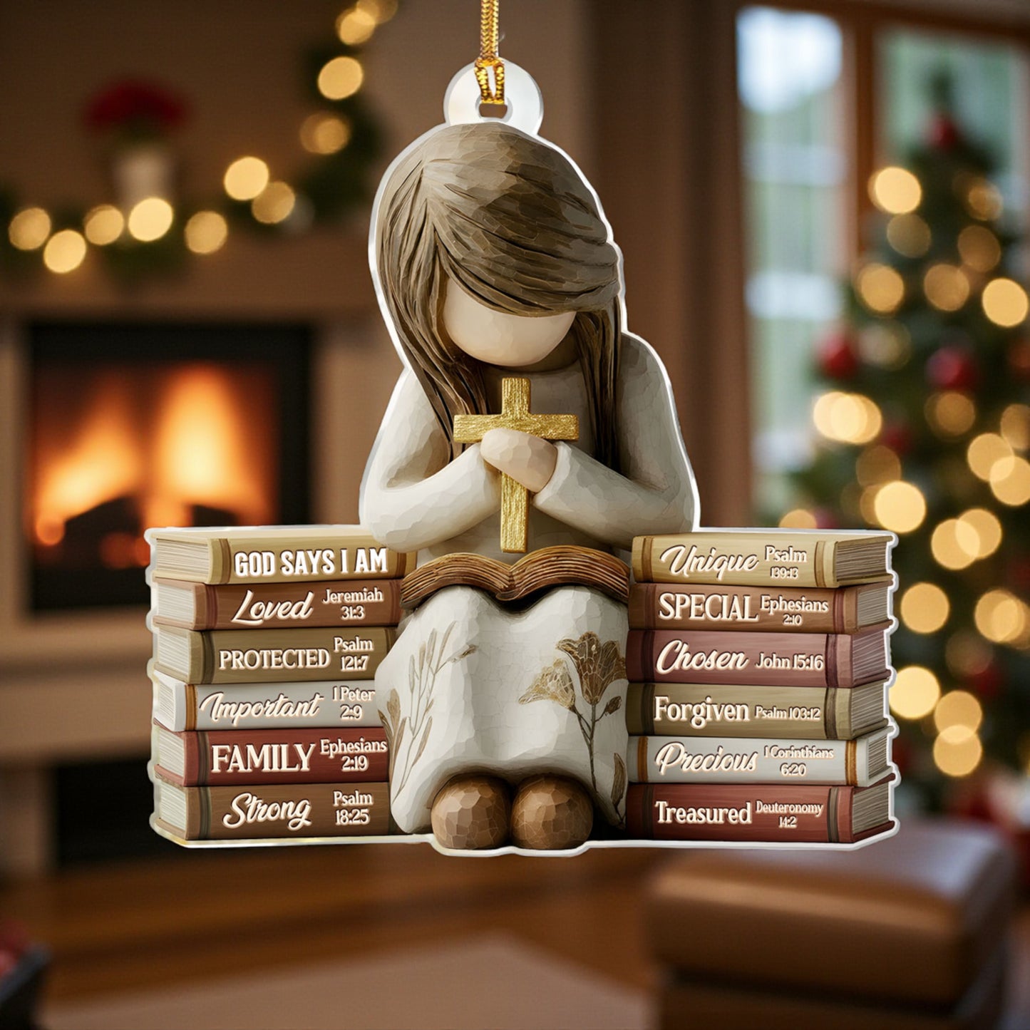 God Says I Am Ornament