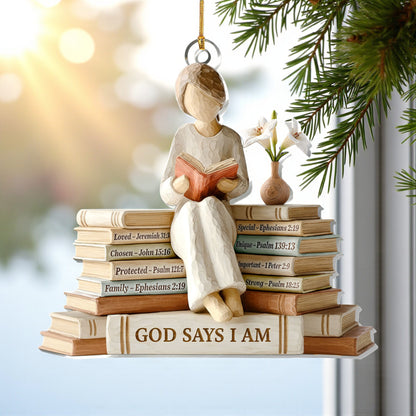 God Says I Am Ornament