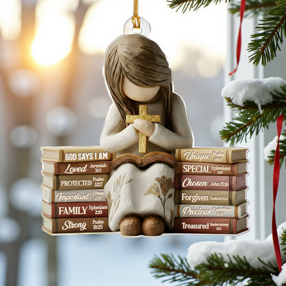 God Says I Am Ornament