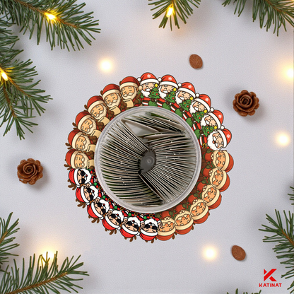 Positive Santa Affirmations Jar