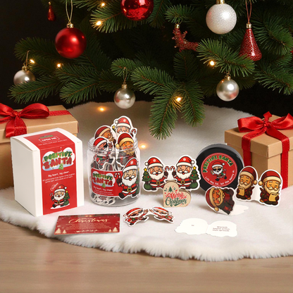 Positive Santa Affirmations Jar