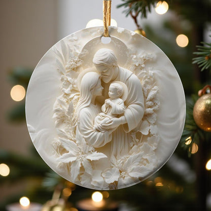 Jesus Reason Blessing Ornament